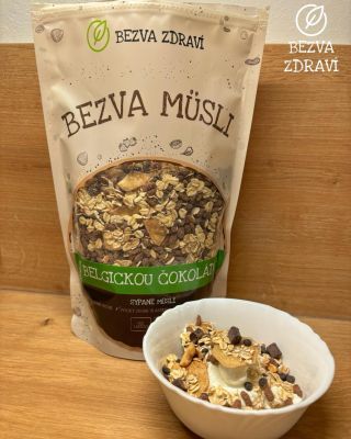 Sypané müsli🥰 - s belgickou čokoládou🍫 Pokud ti zrovna nejede Spékané müsli (granola), tuhle sypanou si určitě zamiluješ❤️...