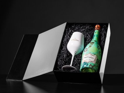 Luxusní dárkový box s Italským šumivým vínem PINOT GRIGIO od Bezva Bedny.cz