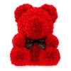 Medvídek z růží 40cm červený