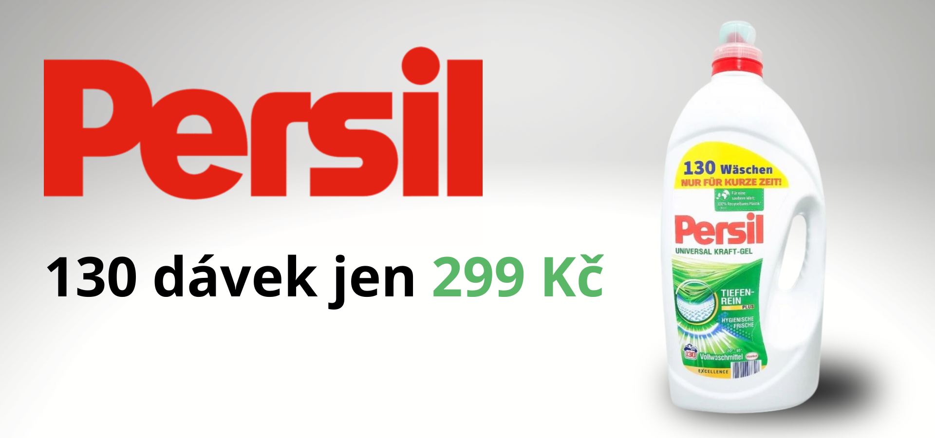 persil 130 dávek jen 299 Kč