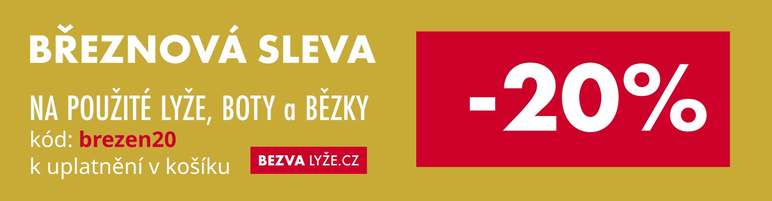 Březnová sleva 20%