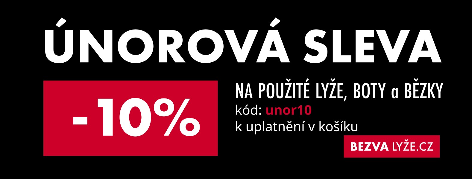 Únorová sleva 10%