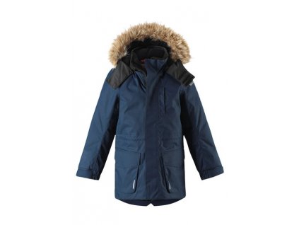 Dětská membránová zimní bunda Reima Naapuri - Navy , modrá