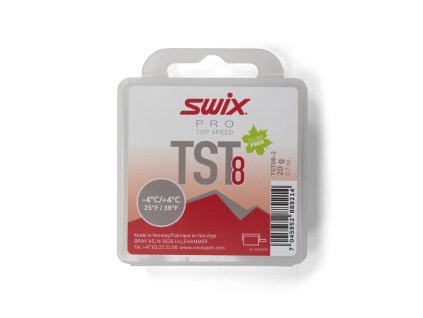 Skluzný vosk Swix TS8 Turbo Red, -4°C/+4°C, 20g