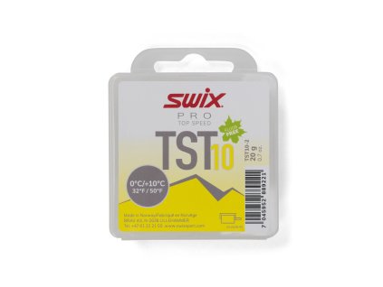 Skluzný vosk Swix TS10 Turbo Yellow, 0°C/+10°C, 20g