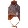 Dětská zimní čepice Reima Paljakka - Cinnamon brown velikost 48 cm