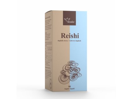 Reishi s jitrocelem a zinkem 40% polysacharidů