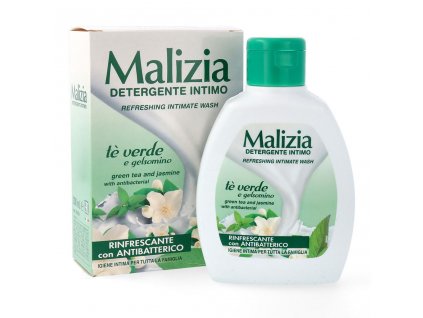 Malizia italský intimní mycí gel s výtažkem ze zeleného čaje 200ml