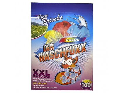 Der Waschfuxx Color prací prášek na barevné prádlo 6,5 kg 100 PD