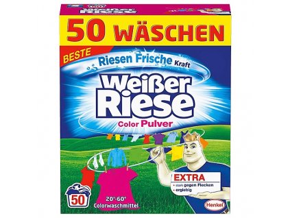 Weisser Riese prací prášek na barevné prádlo 2,75 kg 50PD