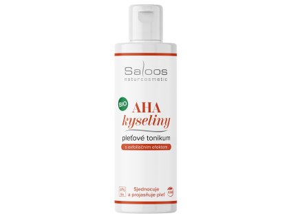 Bio pleťové tonikum s AHA kyselinami 200 ml