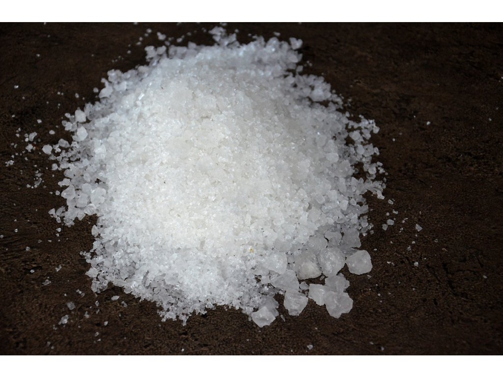 Řecká jedlá sůl z mořských odparek - solné květy Množství: 5 kg