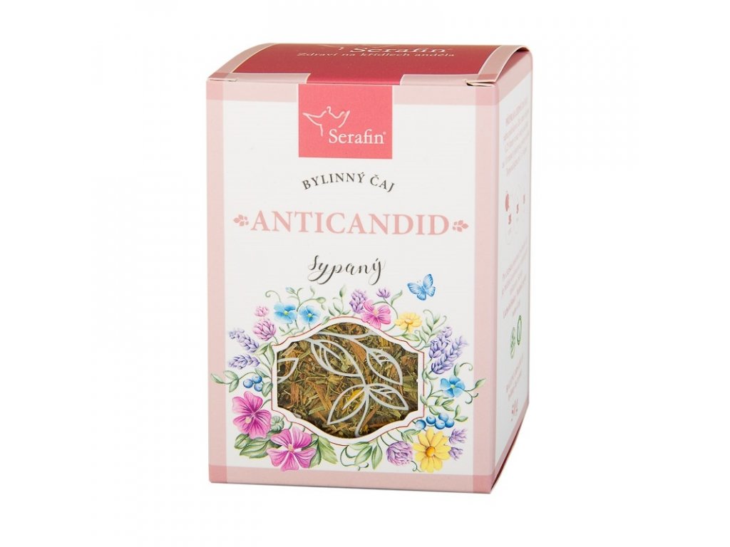 Bylinný čaj ANTICANDID - sypaný nebo porcovaný způsob balení: sypaný 50g