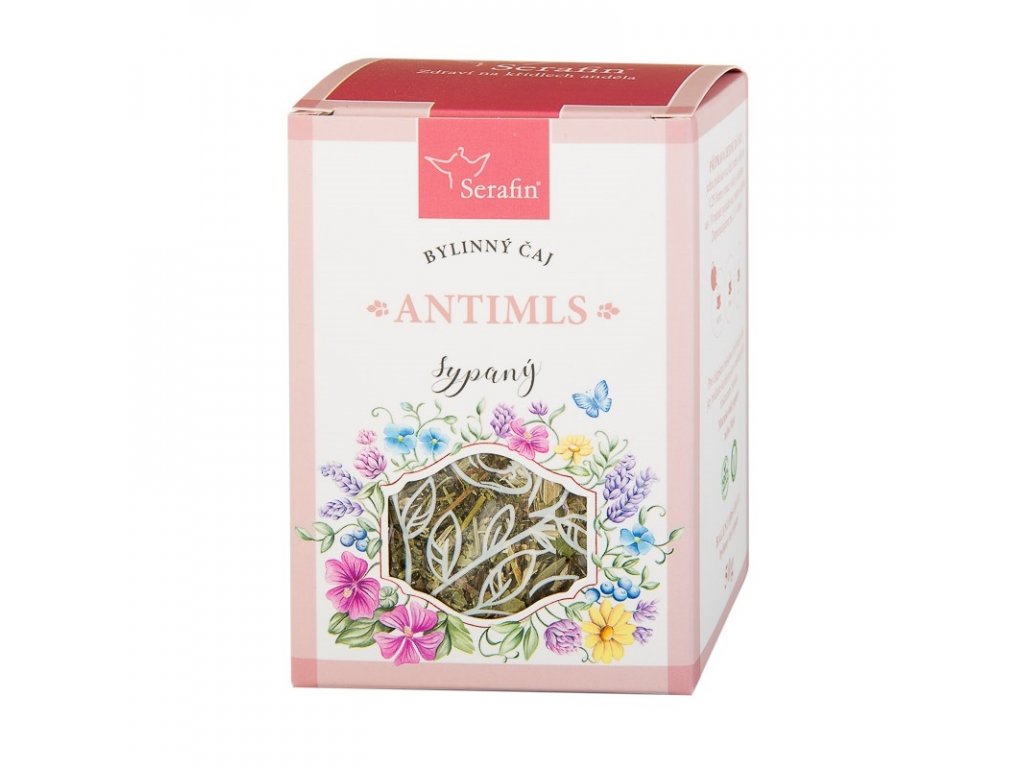 Bylinný čaj ANTIMLS - sypaný nebo porcovaný způsob balení: porcovaný 15 sáčků á 2,5 g