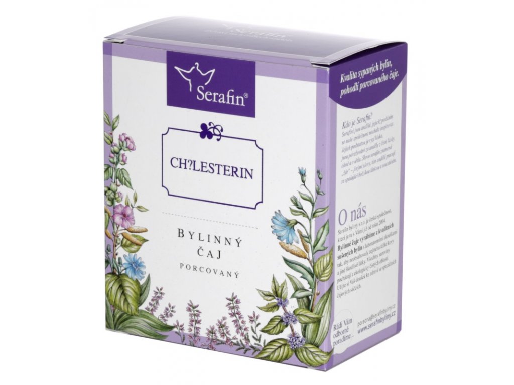 Bylinný čaj CHOLESTERIN - sypaný nebo porcovaný způsob balení: porcovaný 15 sáčků á 2,5 g