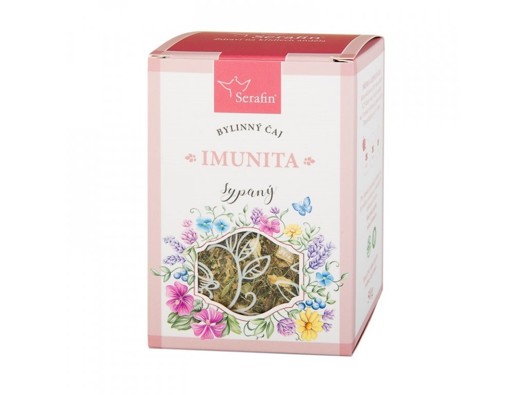 Bylinný čaj IMUNITA - sypaný nebo porcovaný způsob balení: sypaný 50g