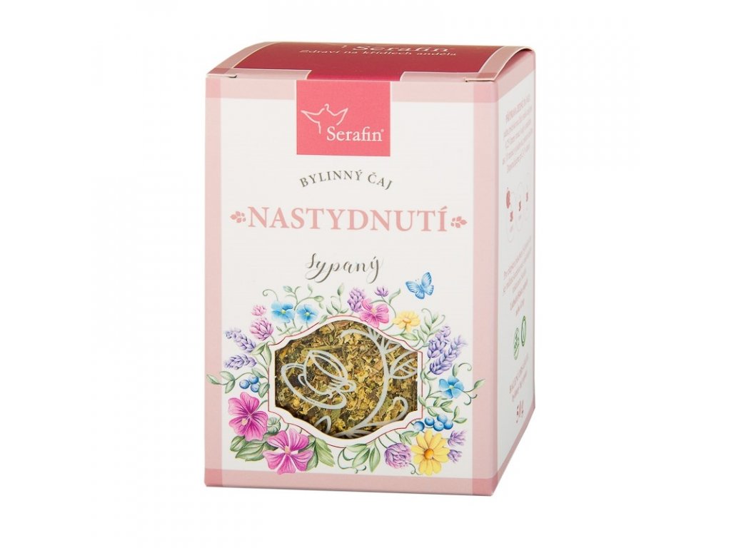 Bylinný čaj NASTYDNUTÍ - sypaný nebo porcovaný způsob balení: sypaný 50g