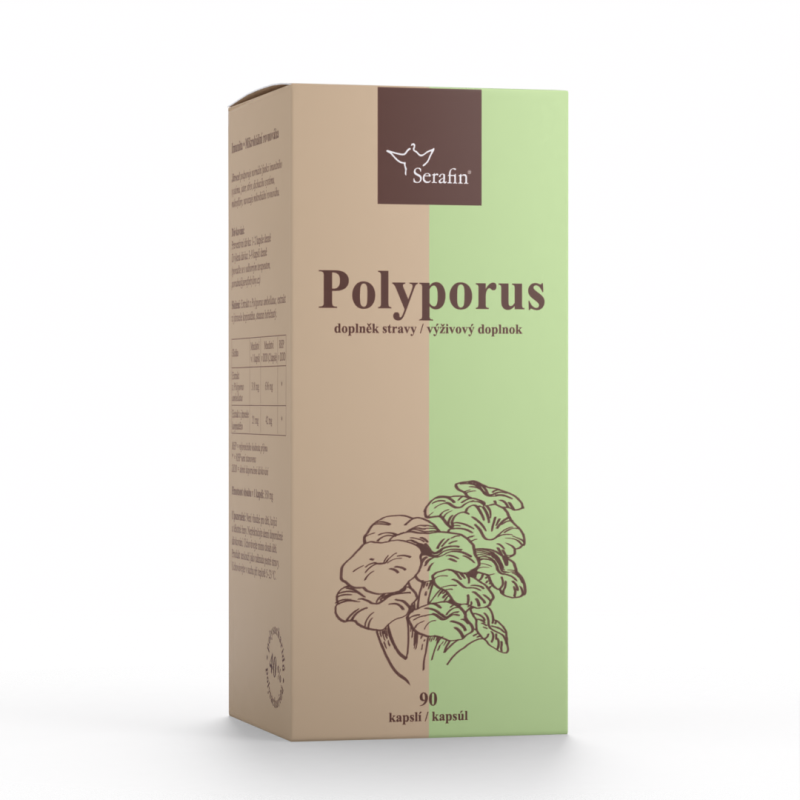Polyporus s jitrocelem - 40% polysacharidů