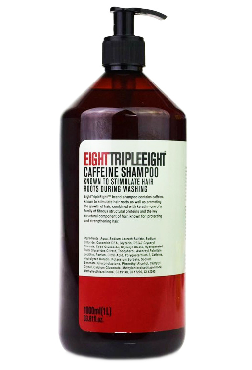 Triple Eight kofeinový šampon UNISEX - 1000 ml