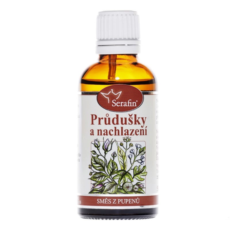 TS - Průdušky a nachlazení - 50 ml - tinktura ze směsi pupenů