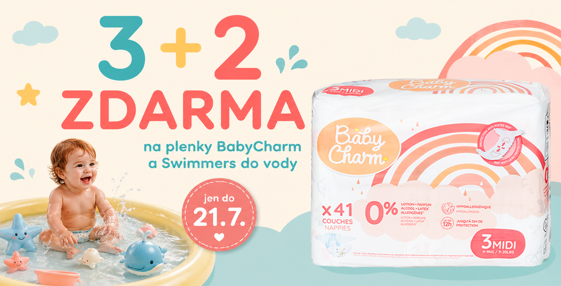 3+2 zdarma!