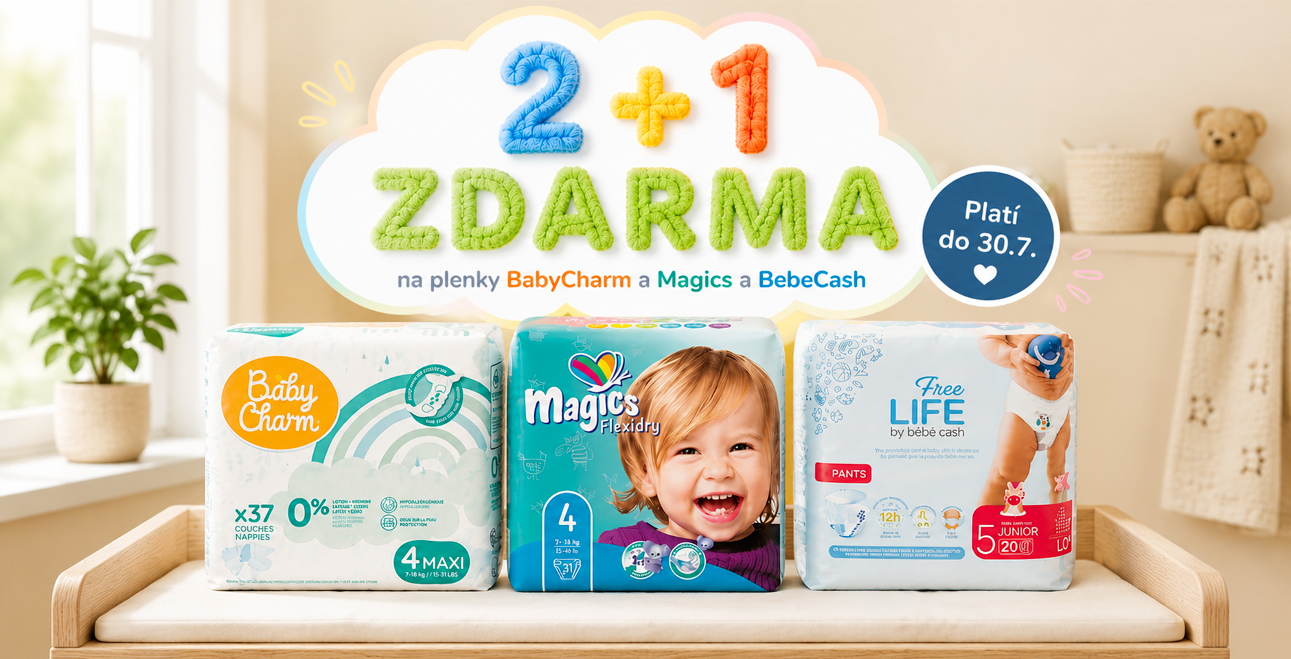 2+1 zdarma!