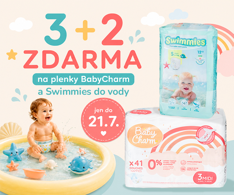 3+2 zdarma!