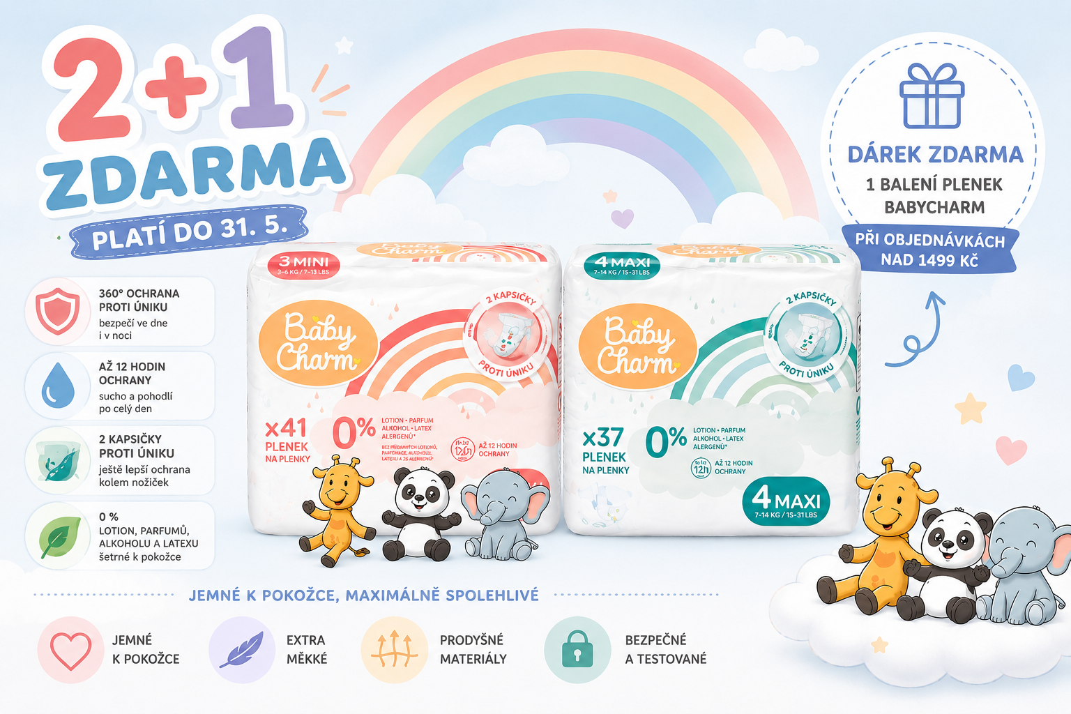 2+1 zdarma!