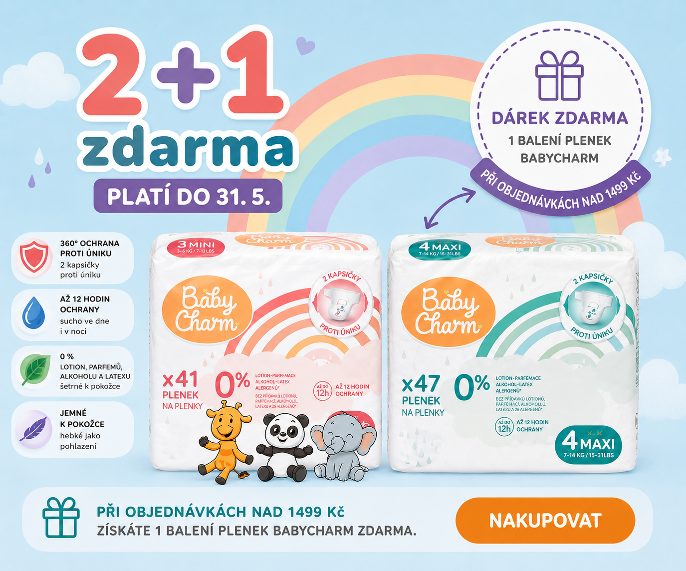 2+1 zdarma!