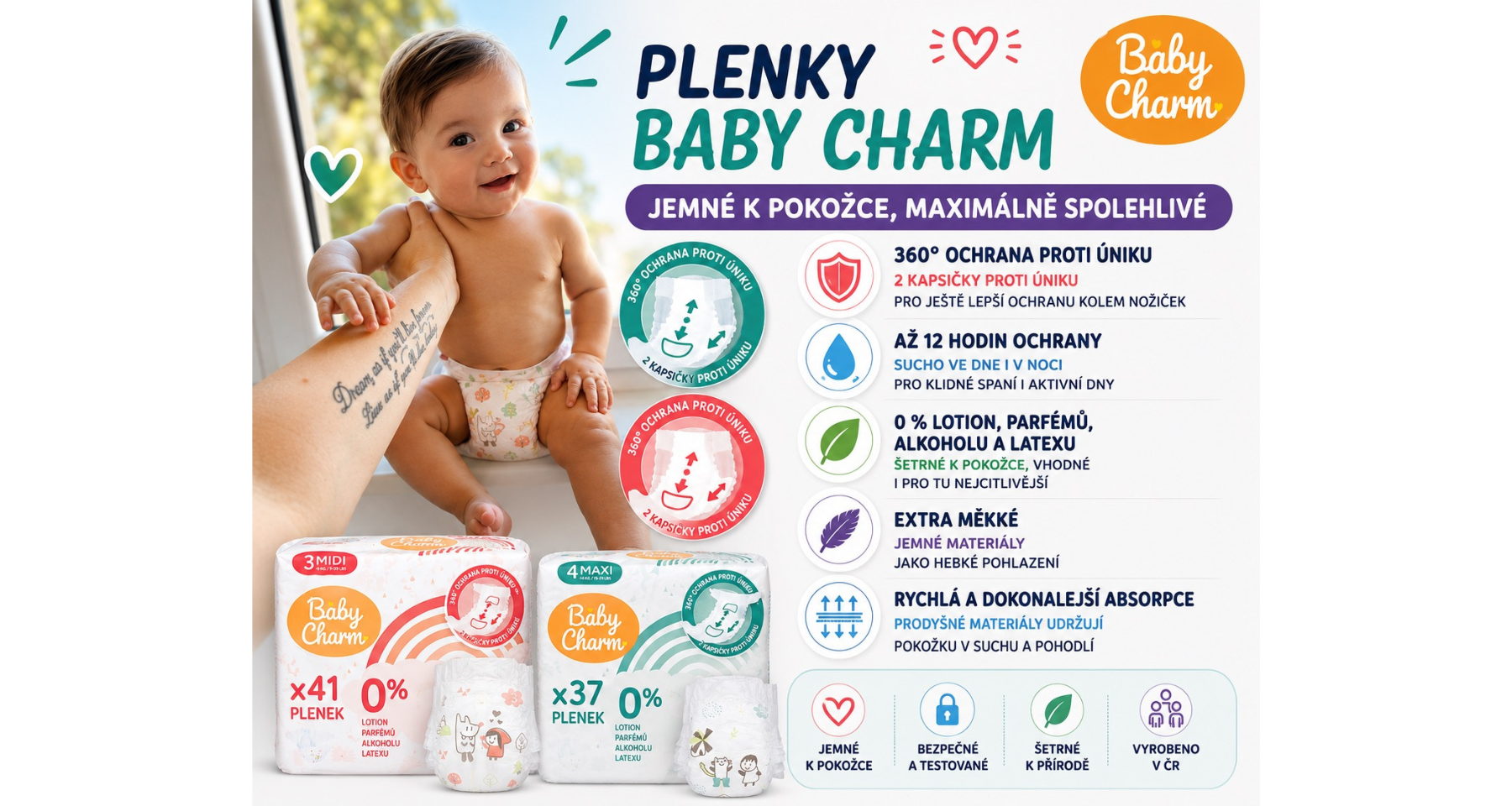 Plenky BabyCharm