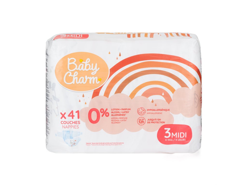Baby Charm Super Dry Flex vel.3 Midi