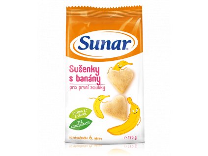 sunar pro prvni zubky susenky banan 670x788