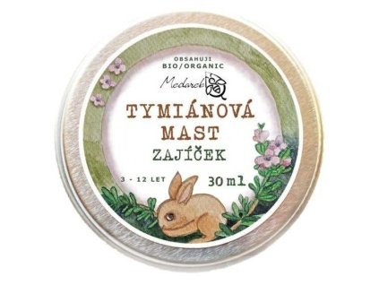 4033 tymianova mast zajicek 50 ml medarek 1