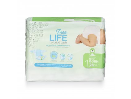 BébéCash Premium Newborn (2 - 4 kg, 28 ks)