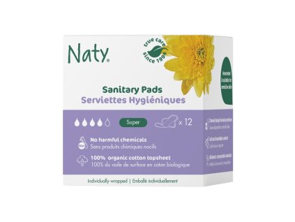 i2 naty sanitary pad super 8176972