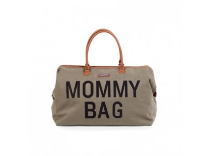 CHILDHOME PŘEBALOVACÍ TAŠKA MOMMY BAG CANVAS KHAKI