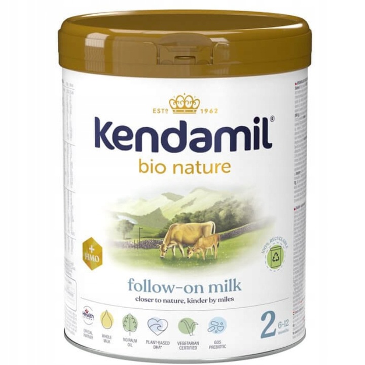 Kendamil BIO Nature pokračovací mléko 2 (800 g)HMO