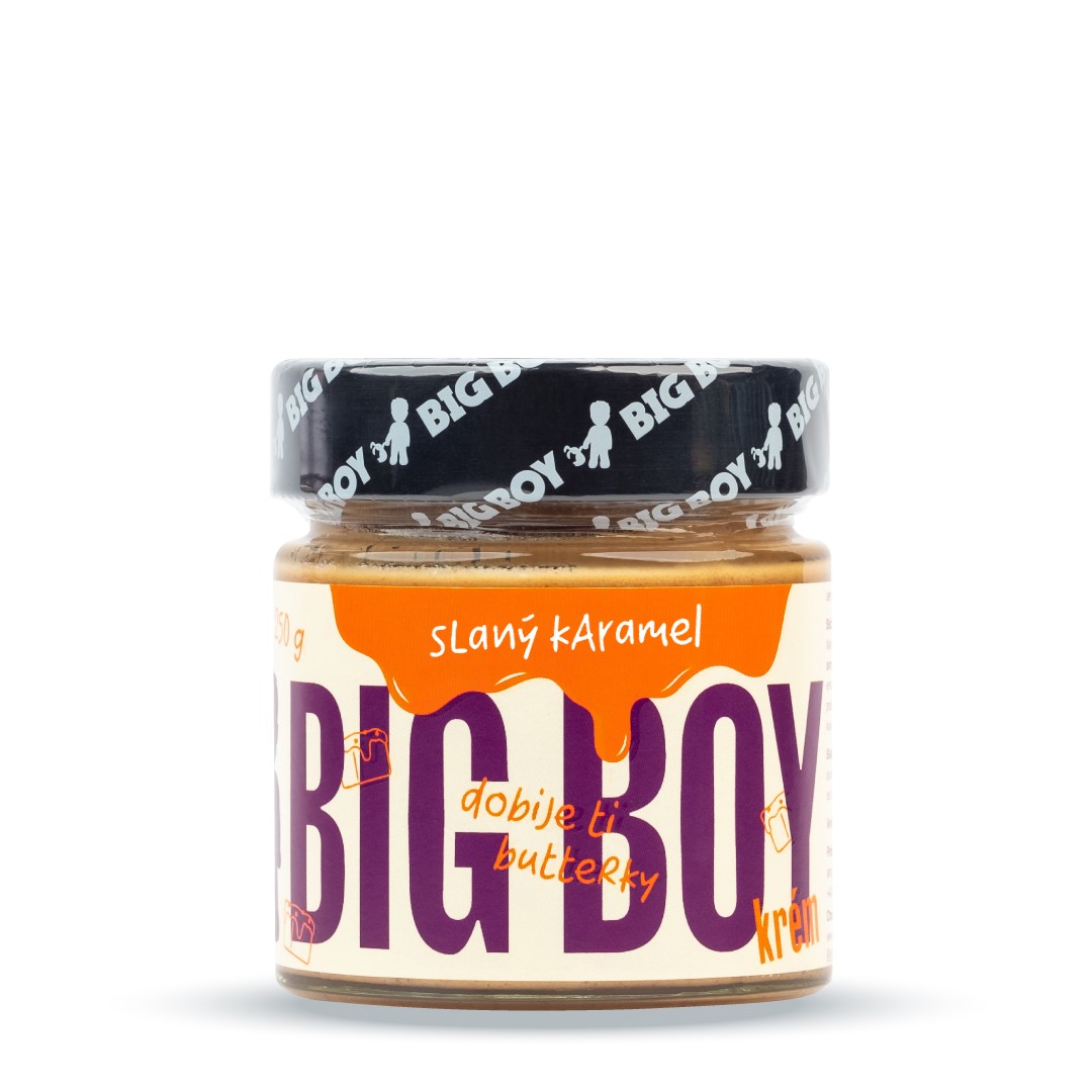 Big Boy SLANÝ KARAMEL - S HIMALAJSKOU SOLÍ 250G