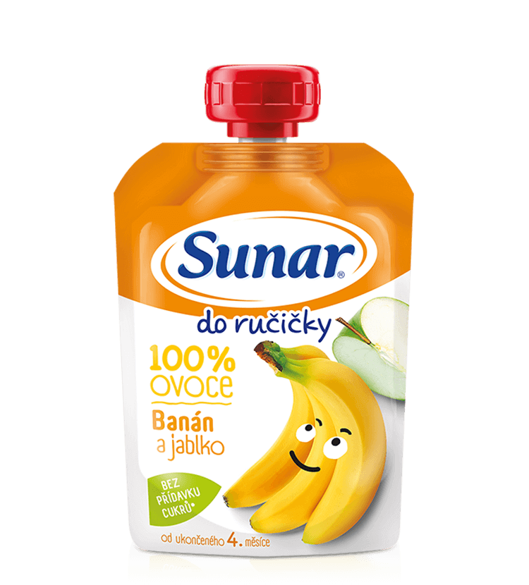 Levně Sunar - Do ručičky banán a jablko
