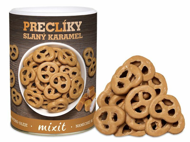 Levně Mix.it Mixit preclíky - Slaný karamel 250g