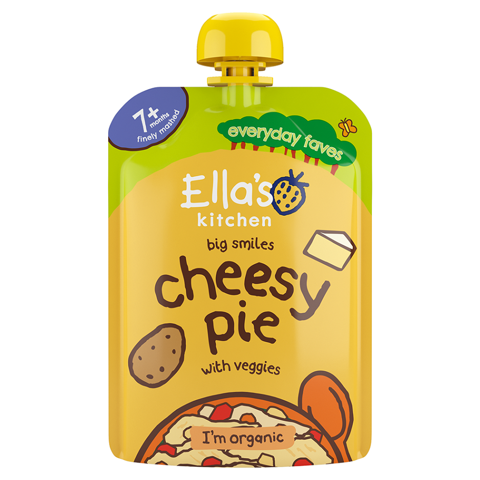 Ella's Kitchen BIO Sýrový koláč se zeleninou (130 g)