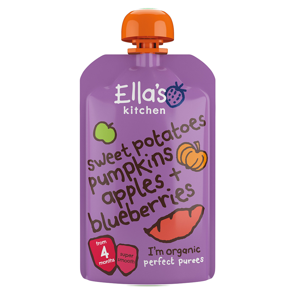 Ella's Kitchen BIO Batáty, dýně a jablko (120 g)
