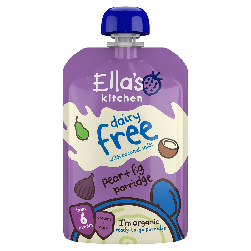 Ella's Kitchen BIO Nemléčná kaše s hruškami a fíky (100 g)