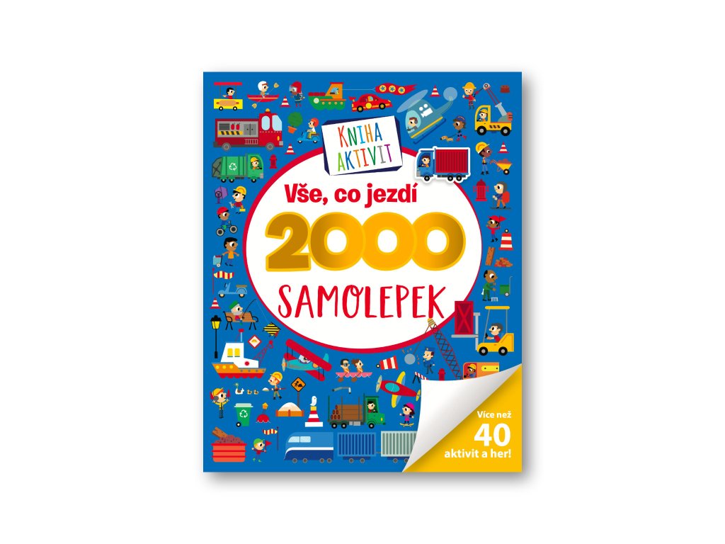 SVOJTKA Vše, co jezdí 2000 samolepek