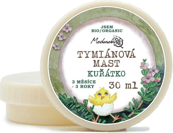 Levně Medarek Tymiánová mast Kuřátko 30ml.