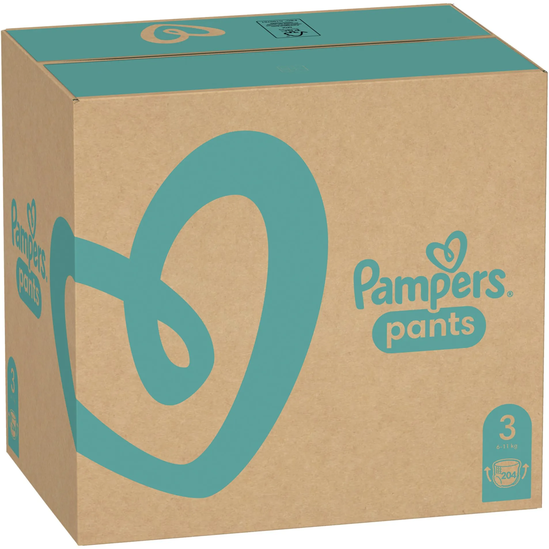 Pampers Active Baby Pants 3, 6–11 kg, 180 ks
