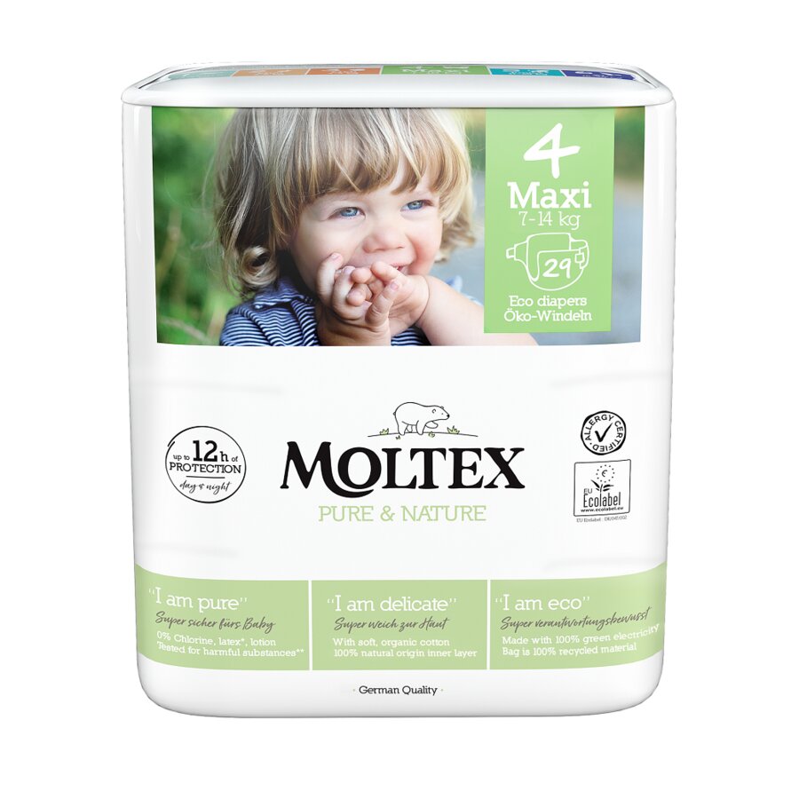 Plenky Moltex Pure & Nature Maxi 7 - 14 kg (29 ks)