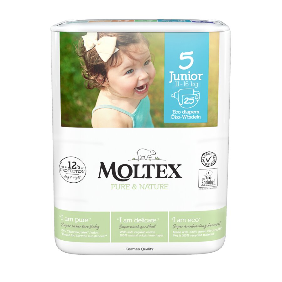 Plenky Moltex Pure & Nature Junior 11 - 16 kg (25 ks)