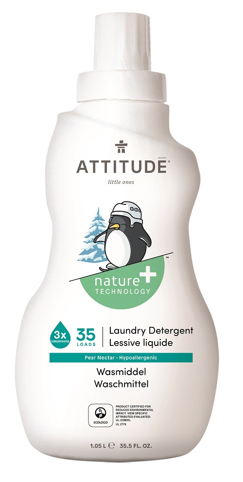 Prací gel pro děti ATTITUDE s vůní hruškové šťávy 1050 ml (35 pracích dávek)