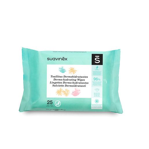 Suavinex - HYGIENICKÉ PLEŤOVÉ HYDRATAČNÍ UBROUSKY 25 KS